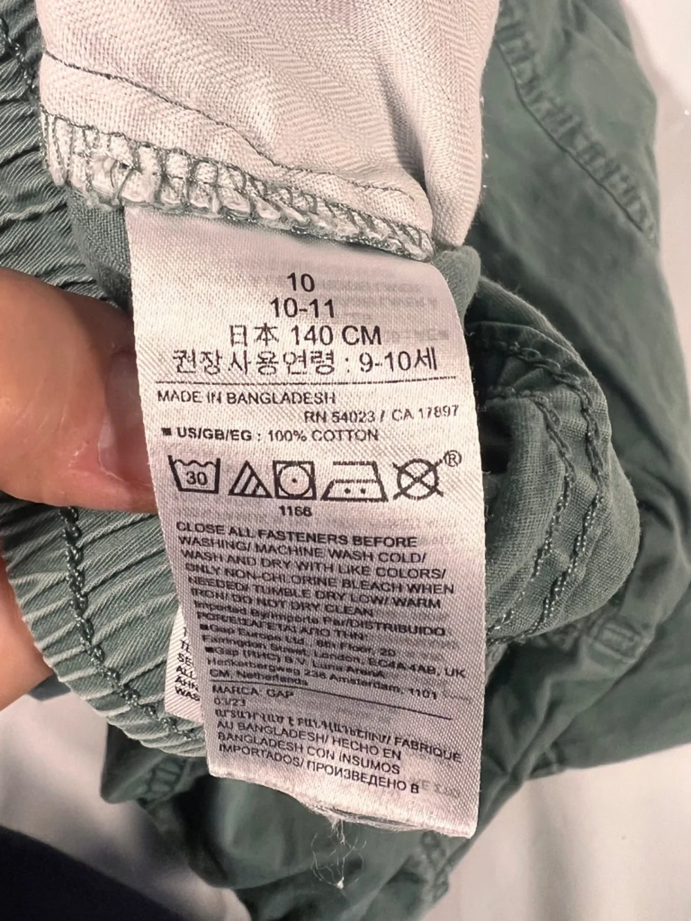 Boys cargo pants